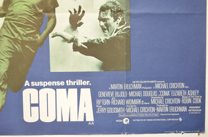 COMA (Bottom Right) Cinema Quad Movie Poster 