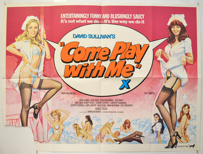 Come Play With Me Original Quad Poster - Film Poster - Movie Poster