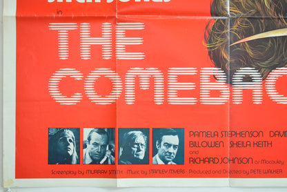 THE COMEBACK (Bottom Left) Cinema Quad Movie Poster 