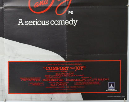 COMFORT AND JOY (Bottom Right) Cinema Quad Movie Poster 