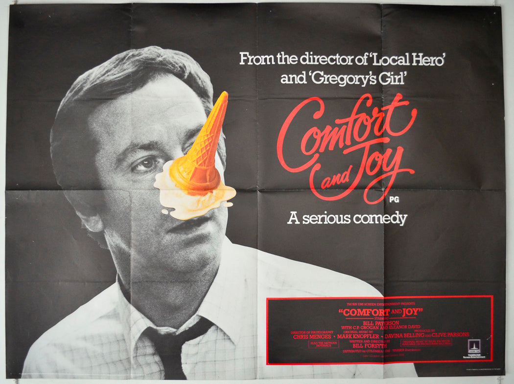 Comfort And Joy Original British Quad Poster - Movie Poster