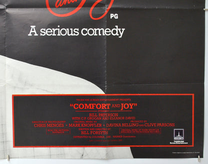 COMFORT AND JOY (Bottom Right) Cinema Quad Movie Poster 