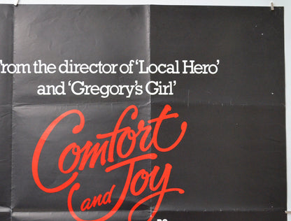 COMFORT AND JOY (Top Right) Cinema Quad Movie Poster 