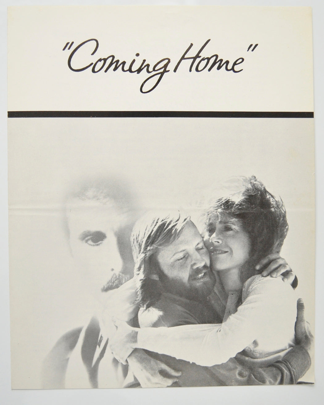 Coming Home Original Cinema Exhibitors Press Synopsis / Credits Booklet (UK)