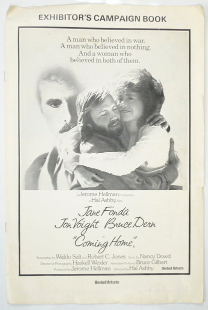 Coming Home Original 8 Page Cinema Exhibitors Campaign Pressbook (UK)