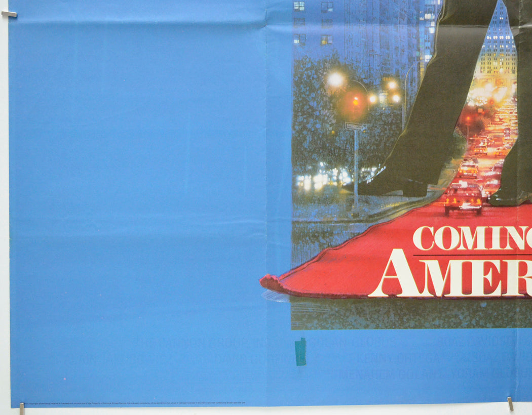 COMING TO AMERICA (Bottom Left) Cinema Quad Movie Poster 