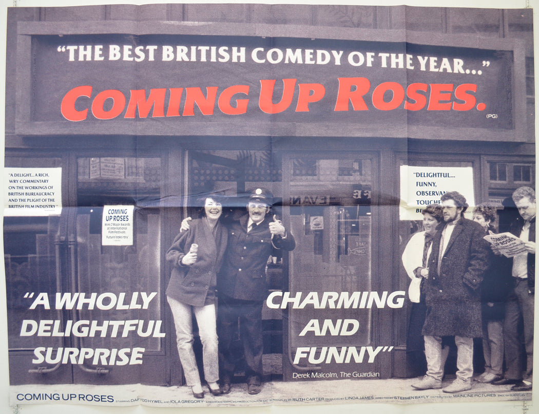 Coming Up Roses  Original British Quad Poster - Film Poster - Movie Poster 