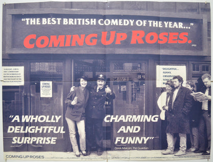 Coming Up Roses Original Quad Poster - Film Poster - Movie Poster