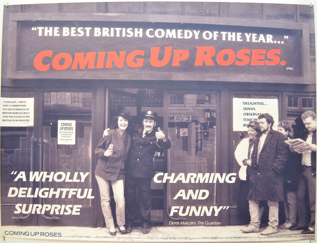 Coming Up Roses Original Quad Poster - Film Poster - Movie Poster