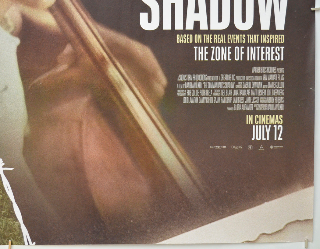 THE COMMANDANT’S SHADOW (Bottom Right) Cinema Quad Movie Poster 