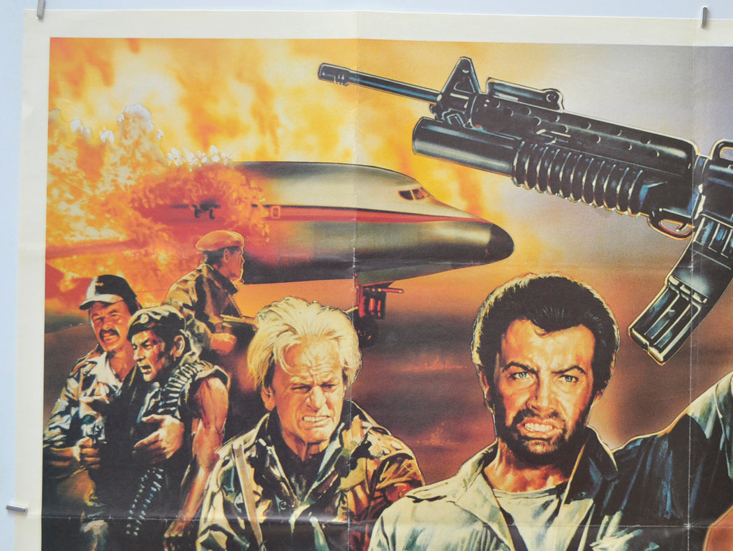 COMMANDO LEOPARD (Top Left) Cinema Quad Movie Poster 