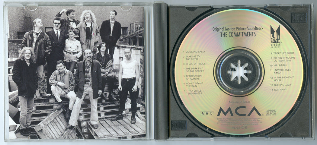 THE COMMITMENTS Original CD Soundtrack (Inside) 