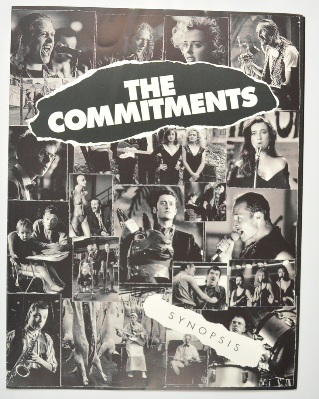 The Commitments Original Cinema Exhibitors Press Synopsis / Credits Booklet (UK)