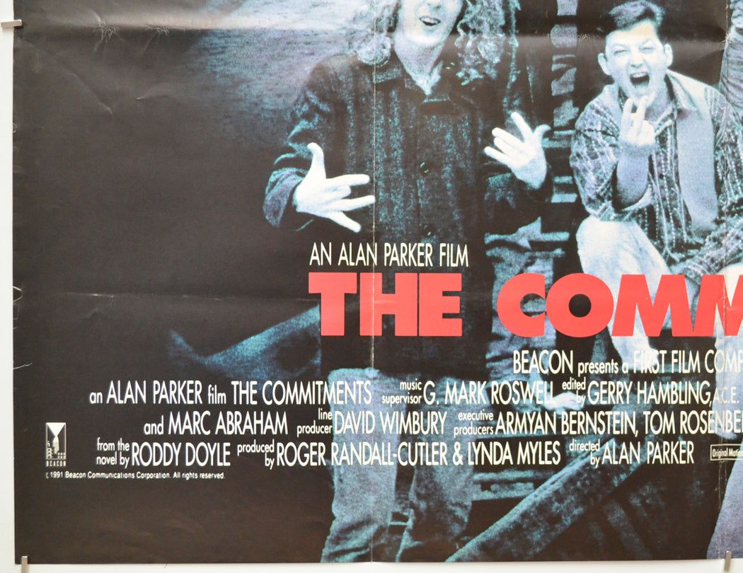 THE COMMITMENTS (Bottom Left) Cinema Quad Movie Poster 