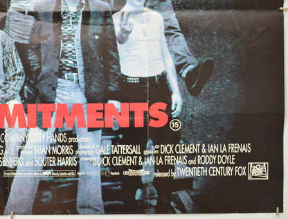 THE COMMITMENTS (Bottom Right) Cinema Quad Movie Poster 