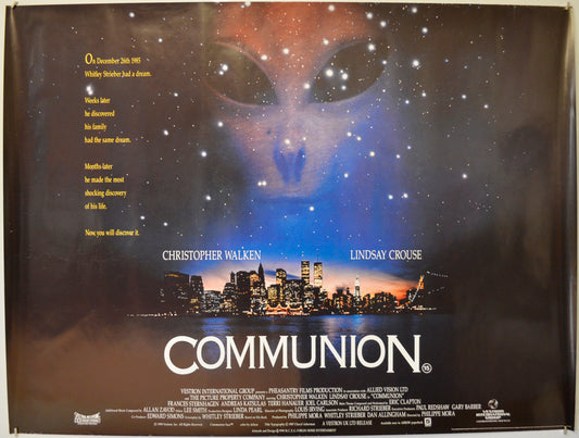 Communion Original Quad Poster - Film Poster - Movie Poster