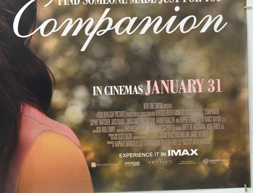 Companion (Bottom Right) Cinema Quad Movie Poster 