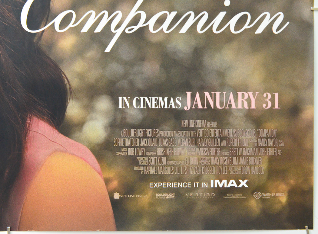 Companion (Bottom Right) Cinema Quad Movie Poster 