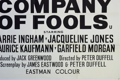 COMPANY OF FOOLS (Bottom Right) Cinema Quad Movie Poster 