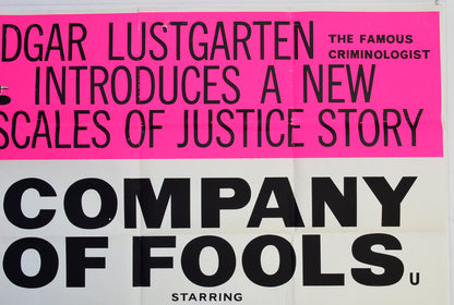 COMPANY OF FOOLS (Top Right) Cinema Quad Movie Poster 