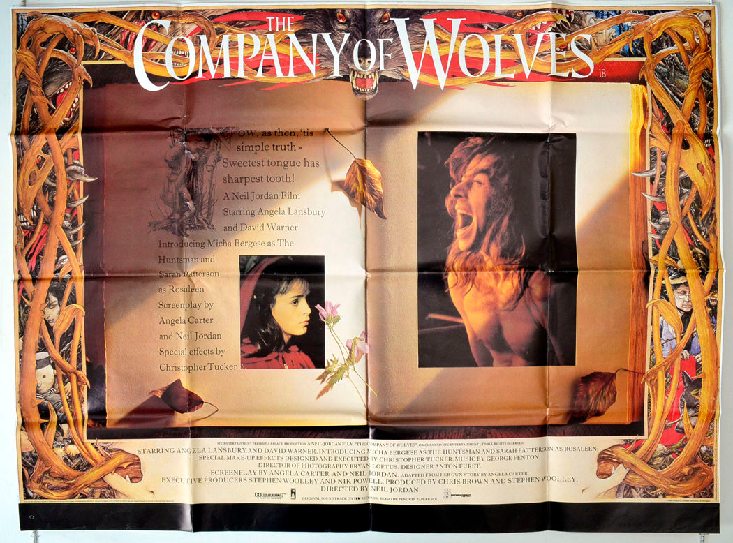 The Company Of Wolves Original British Quad Poster - Movie Poster