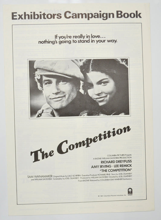 The Competition Original 4 Page Cinema Exhibitors Campaign Pressbook (UK)