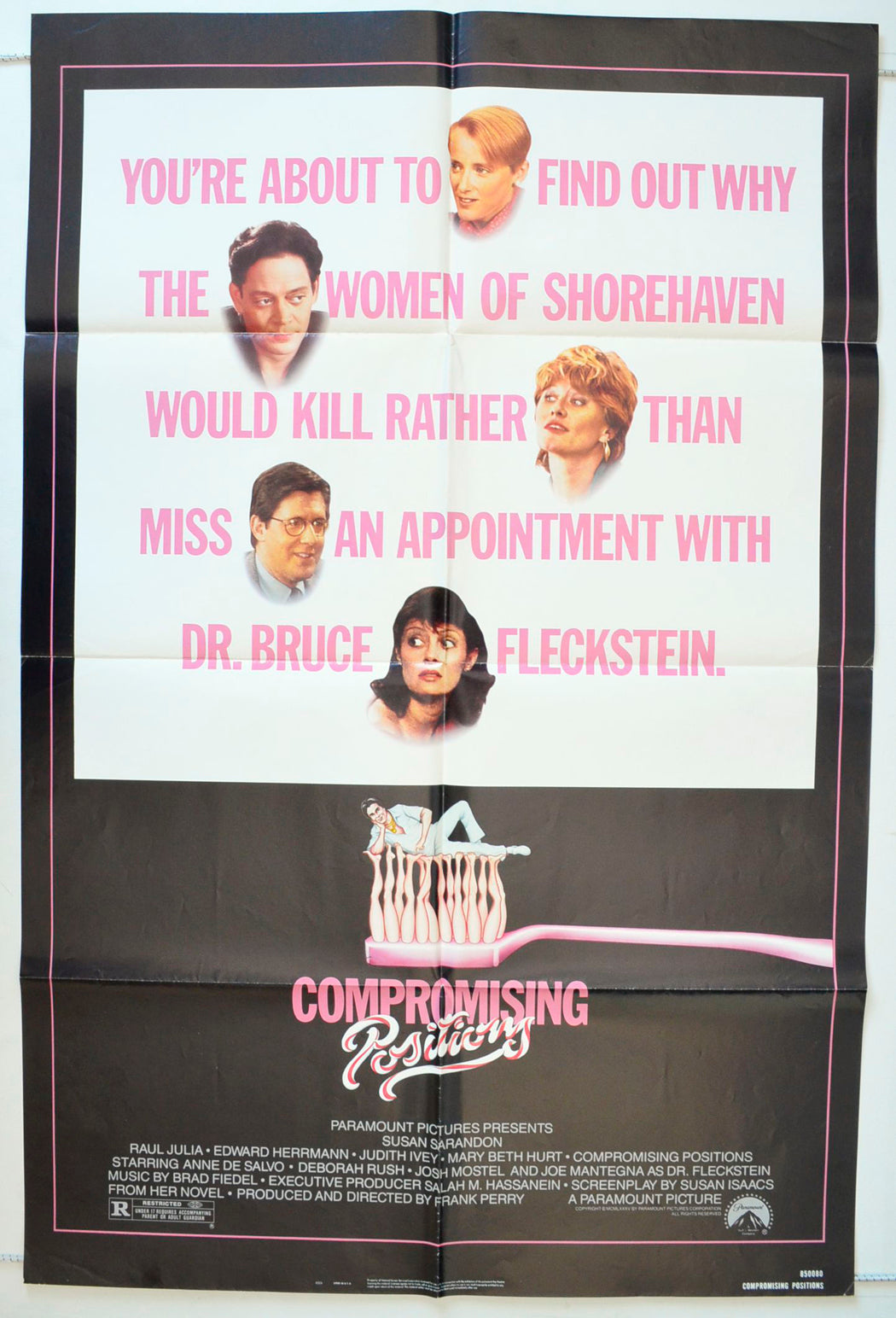 “Compromising Positions” Original One Sheet Poster - Movie Poster ...
