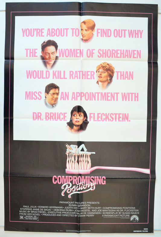 Compromising Positions Original One Sheet Poster - Movie Poster