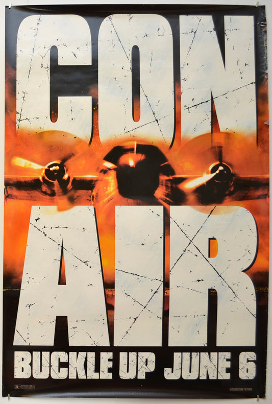 Con Air (Teaser / Advance Version)  Original One Sheet Poster - Film Poster - Movie Poster