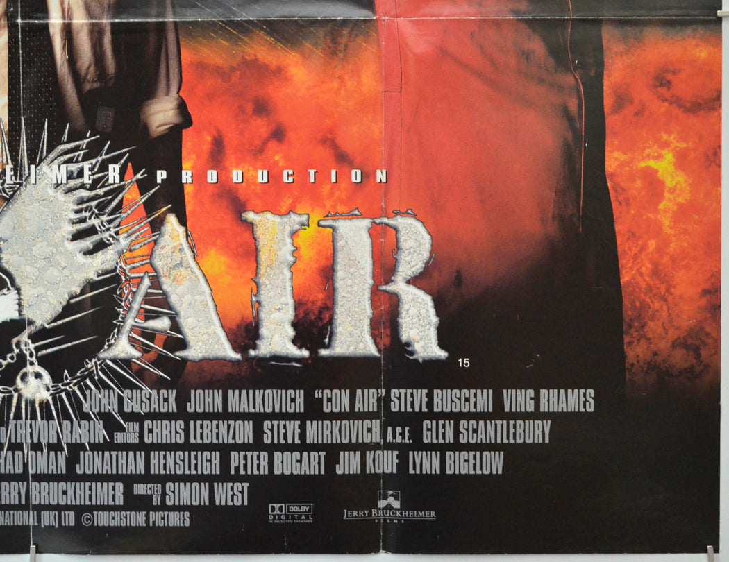 CON AIR (Bottom Right) Cinema Quad Movie Poster 