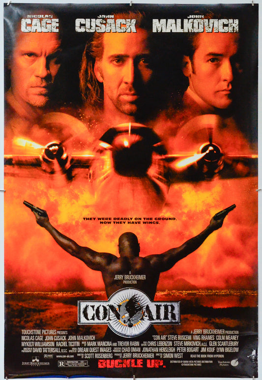 Con Air - Original One Sheet Poster - Film Poster - Movie Poster 