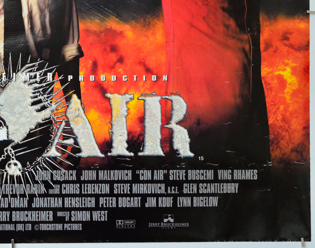 Con Air (Bottom Right) Cinema Quad Movie Poster 