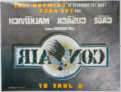 Con Air (Back) Cinema Quad Movie Poster 