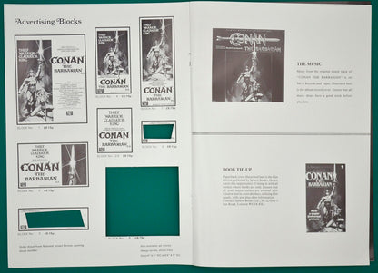 Conan The Barbarian - Press Book - Inside