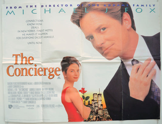 The Concierge Original Quad Poster - Film Poster - Movie Poster  