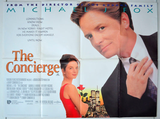 The Concierge Original British Quad Poster - Movie Poster