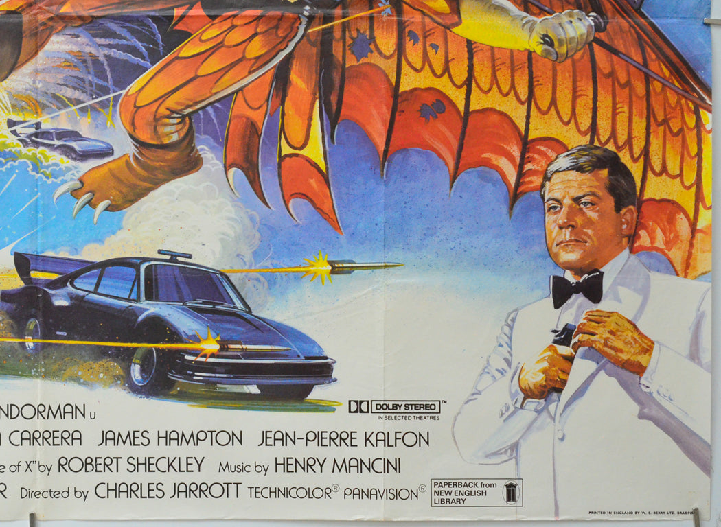 Condorman (Bottom Right) Cinema Quad Movie Poster 