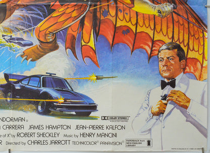 Condorman (Bottom Right) Cinema Quad Movie Poster 