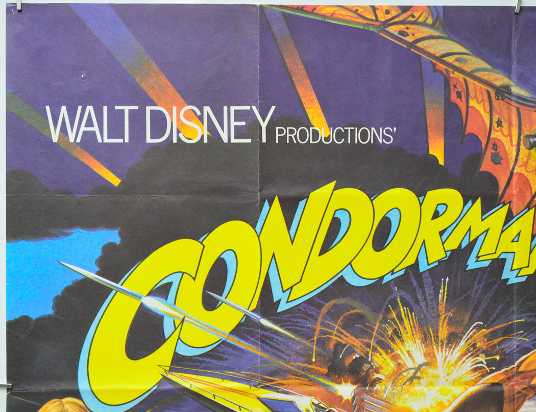 Condorman (Top Left) Cinema Quad Movie Poster 