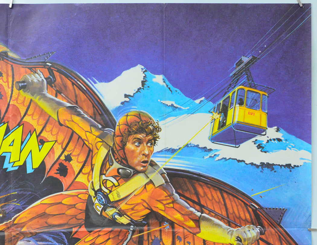 Condorman (Top Right) Cinema Quad Movie Poster 