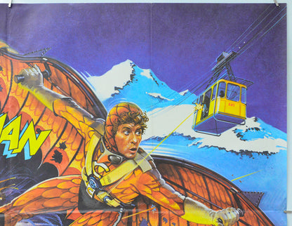Condorman (Top Right) Cinema Quad Movie Poster 