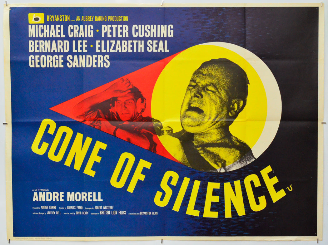 Cone Of Silence - Original Quad Poster - Film Poster - Movie Poster