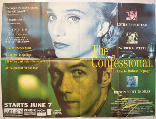 The Confessional Original Quad Poster - Film Poster - Movie Poster