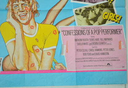 CONFESSIONS OF A POP PERFORMER (Bottom Right) Cinema Quad Movie Poster 