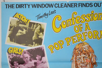 CONFESSIONS OF A POP PERFORMER (Top Left) Cinema Quad Movie Poster 