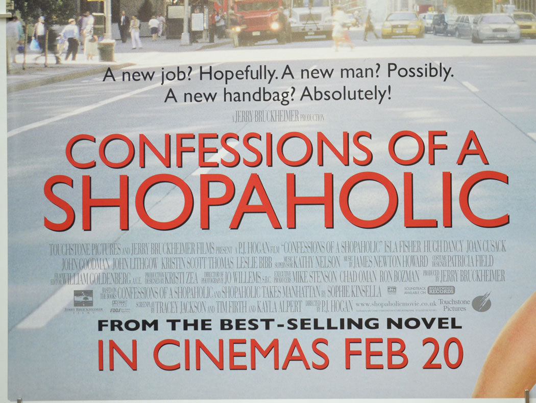 CONFESSIONS OF A SHOPAHOLIC (Bottom Left) Cinema Quad Movie Poster 