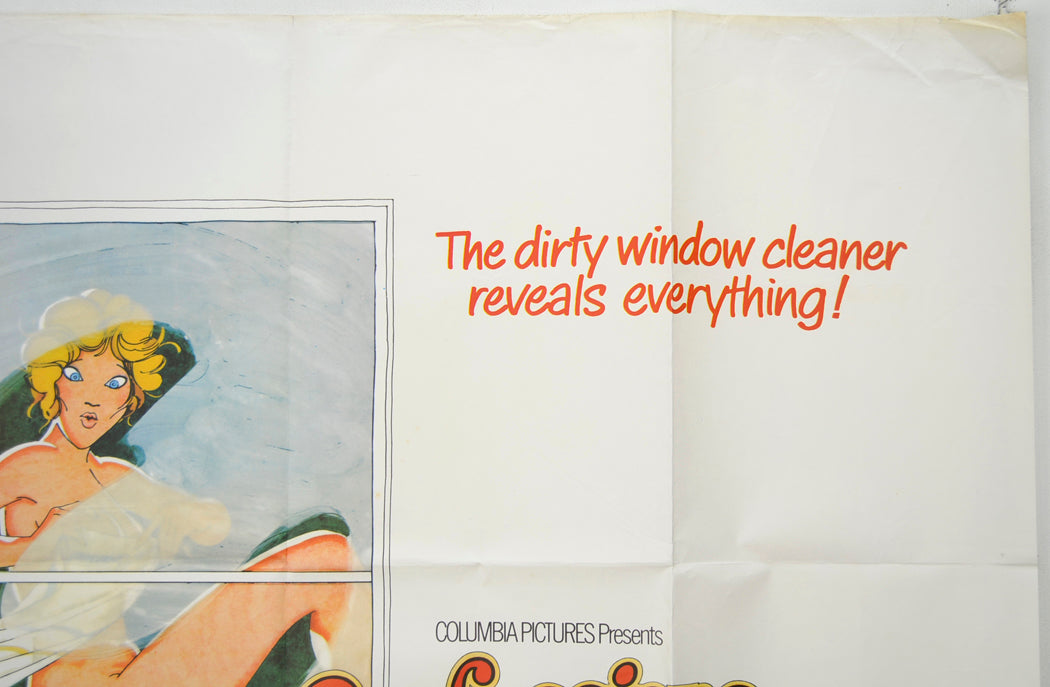 CONFESSIONS OF A WINDOW CLEANER (Top Right) Cinema Quad Movie Poster 