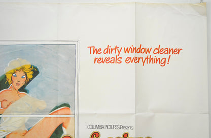 CONFESSIONS OF A WINDOW CLEANER (Top Right) Cinema Quad Movie Poster 