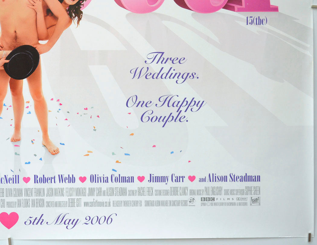 CONFETTI (Bottom Right) Cinema Quad Movie Poster 