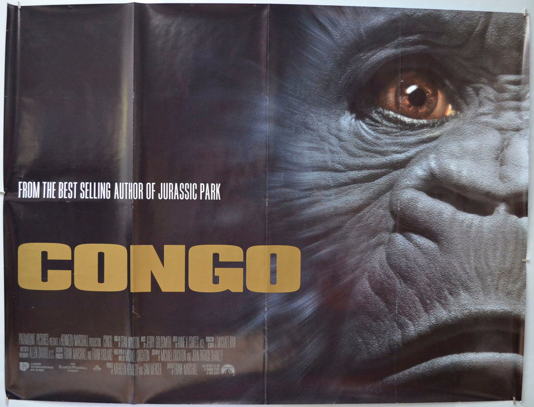 Congo (Teaser / Advance Version) Original Quad Poster - Film Poster - Movie Poster